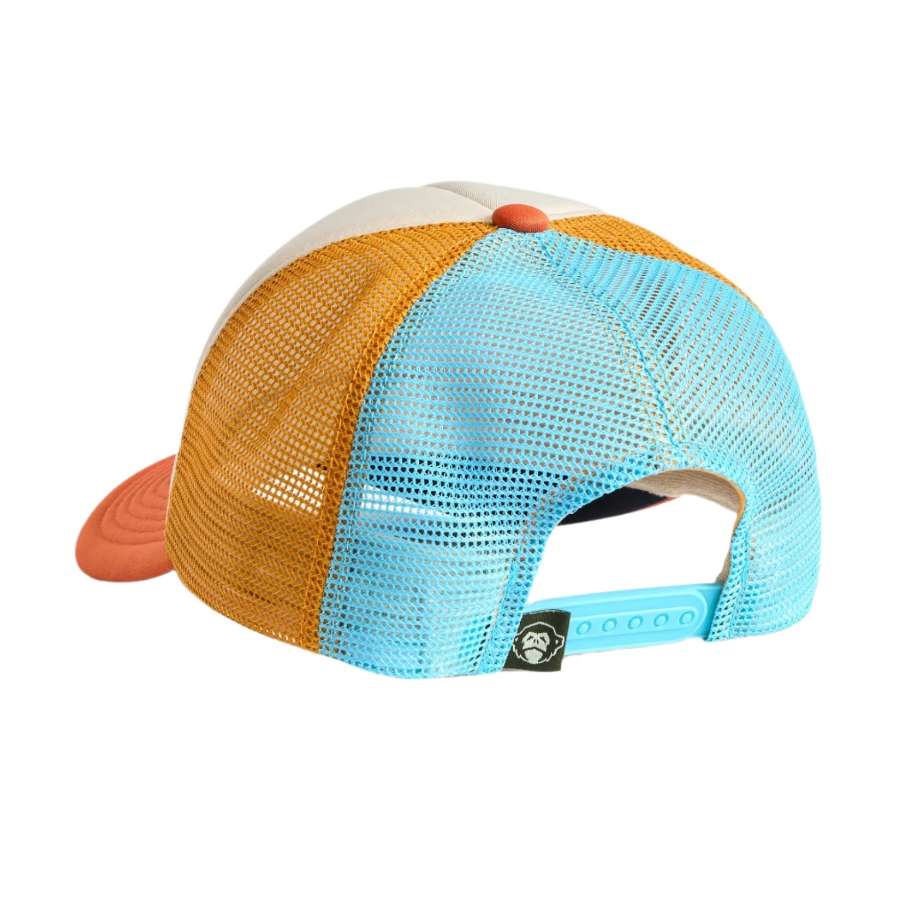 Howler Bros Men's Foam Dome Lone Gull Hat Bold Orange - Brekken's