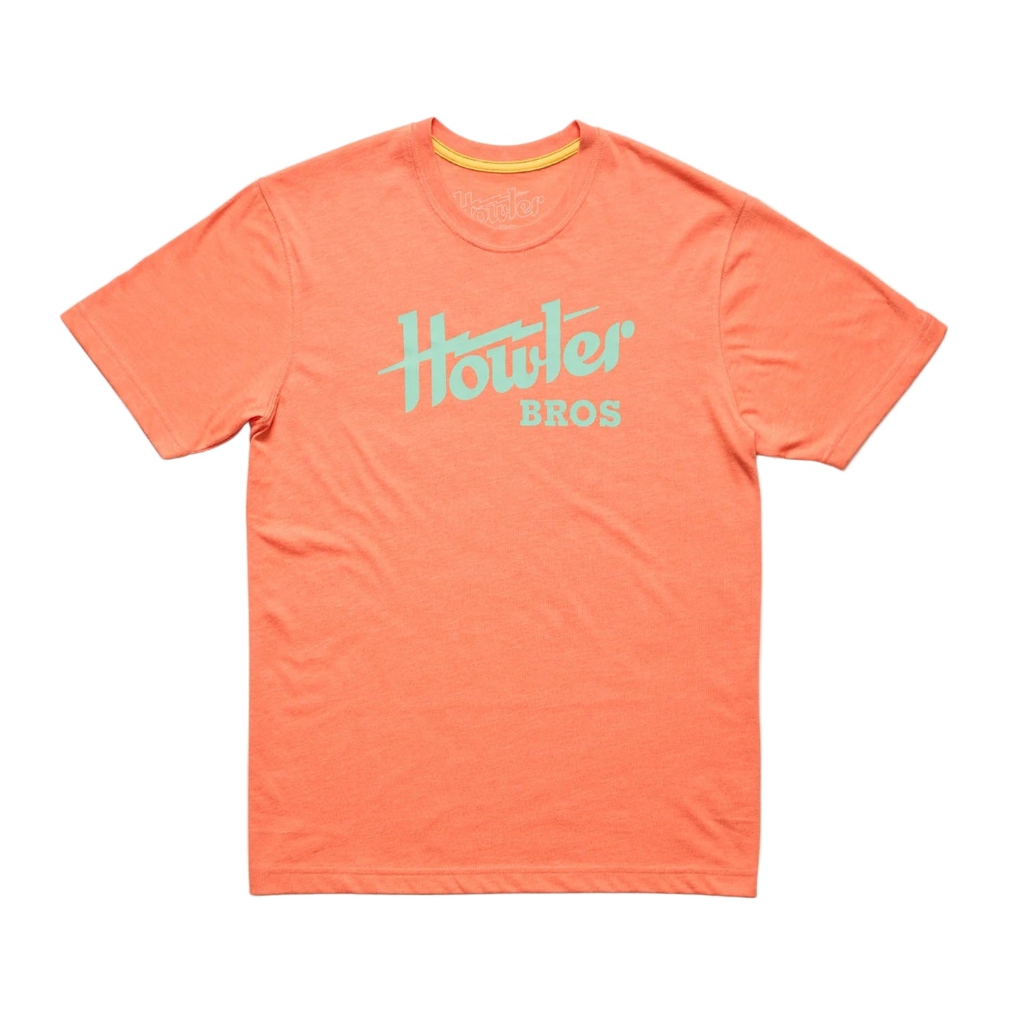 Howler Bros Men's T-Shirt Howler Electric Coral Heather