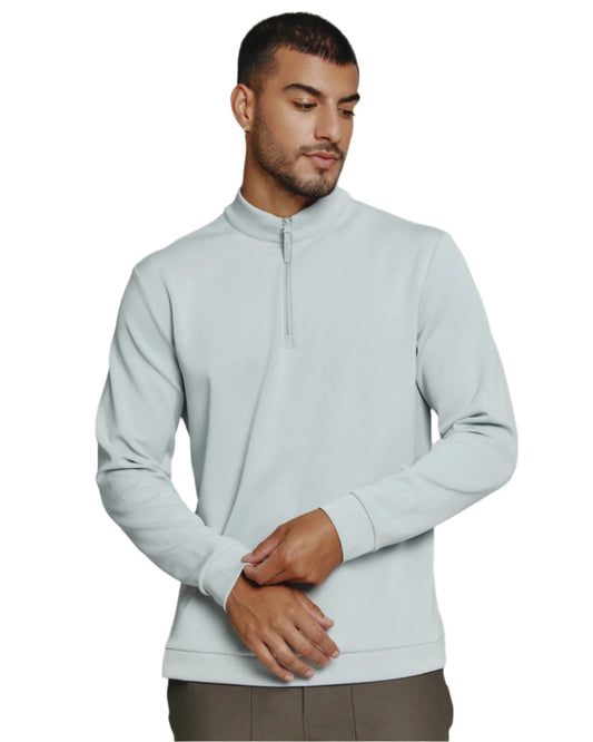 7 Diamonds Men's Rev Quarter Zip Platinum - Brekken's