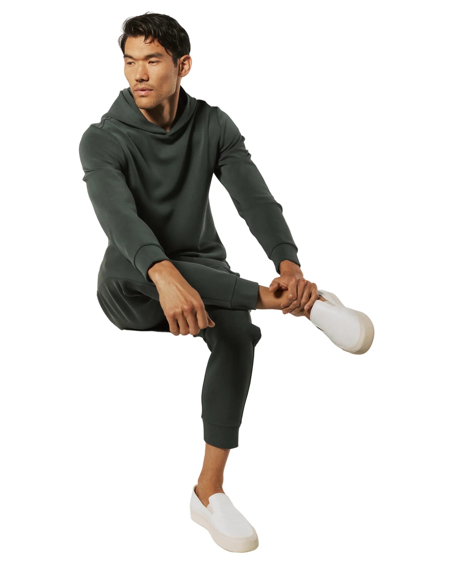 7 Diamonds Men’s Rev Hoodie Basil