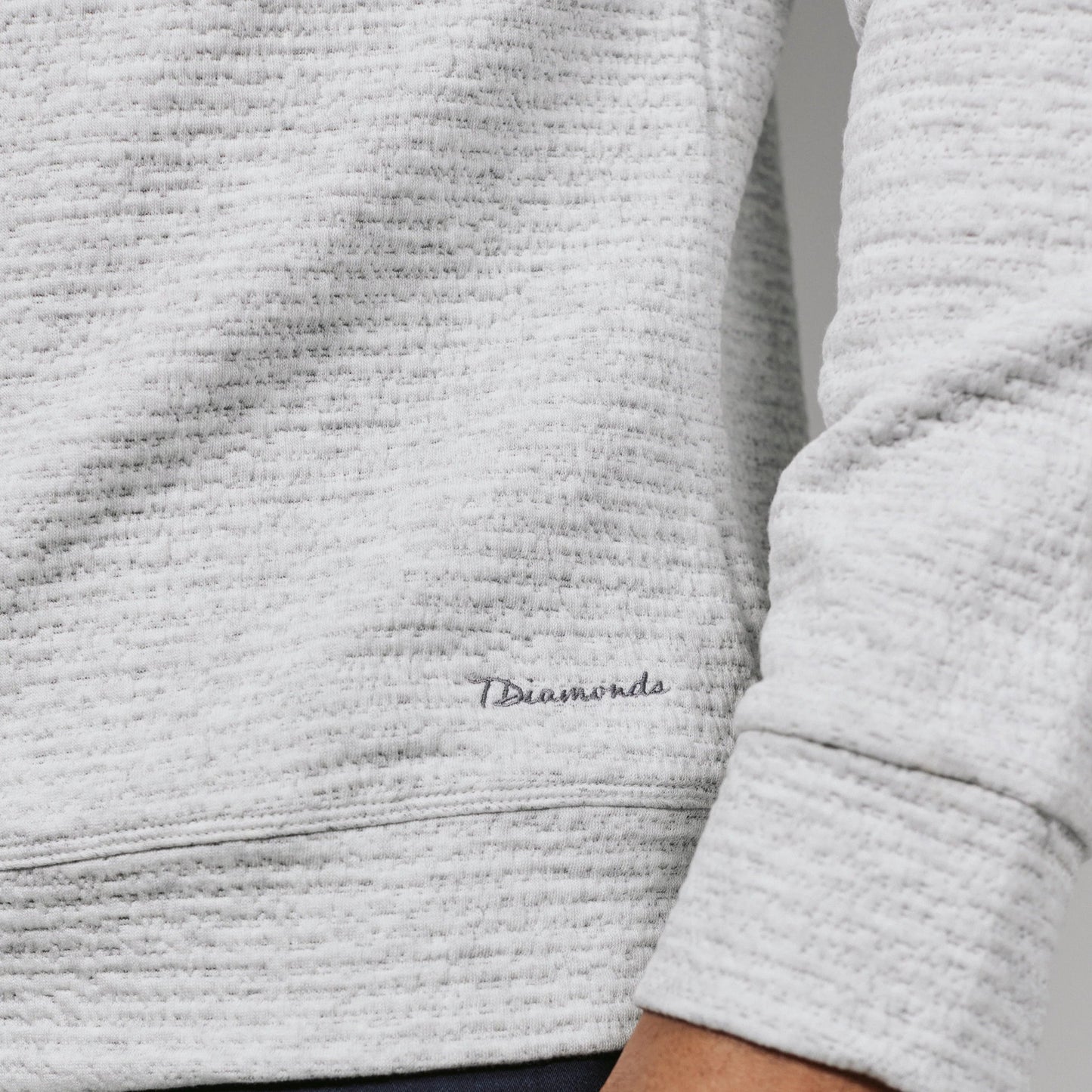 7 Diamonds Men’s Elevate Hoodie Light Grey