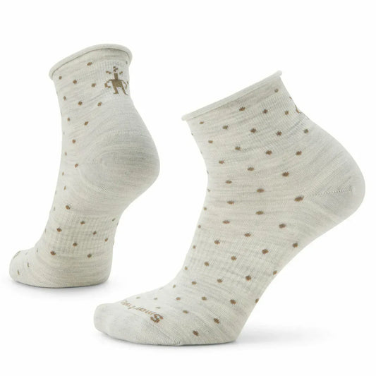 Smartwool Women's Everyday Classic Dot Ankle Socks Ash