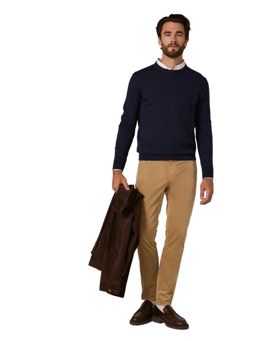 7 Diamonds Men’s Alcott Crewneck Sweater Navy