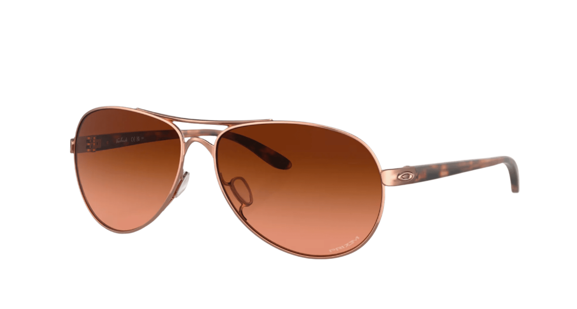 Oakley Feedback Rose Gold Prizm Brown Gradient - Brekken's