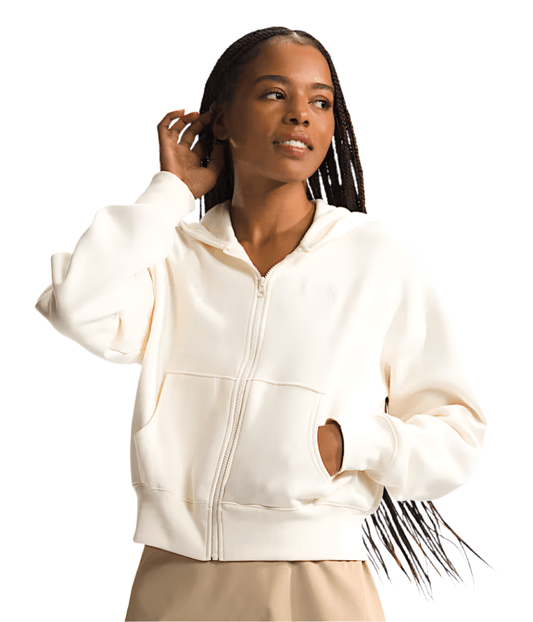 The North Face Women's Evolution Full Zip White Dune - NPF - Brekken's