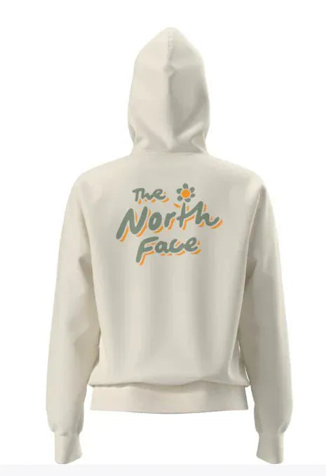 The North Face Women's Evolution Floral - Cloud Hoodie—Graphic White Dune - Brekken's