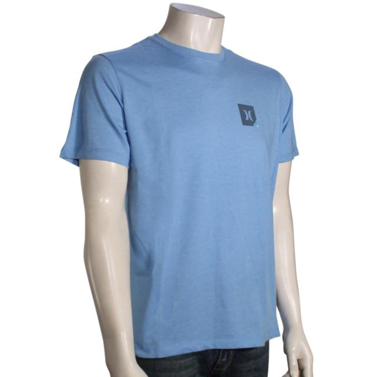 Hurley Men's Corner SS Aquifier HTR