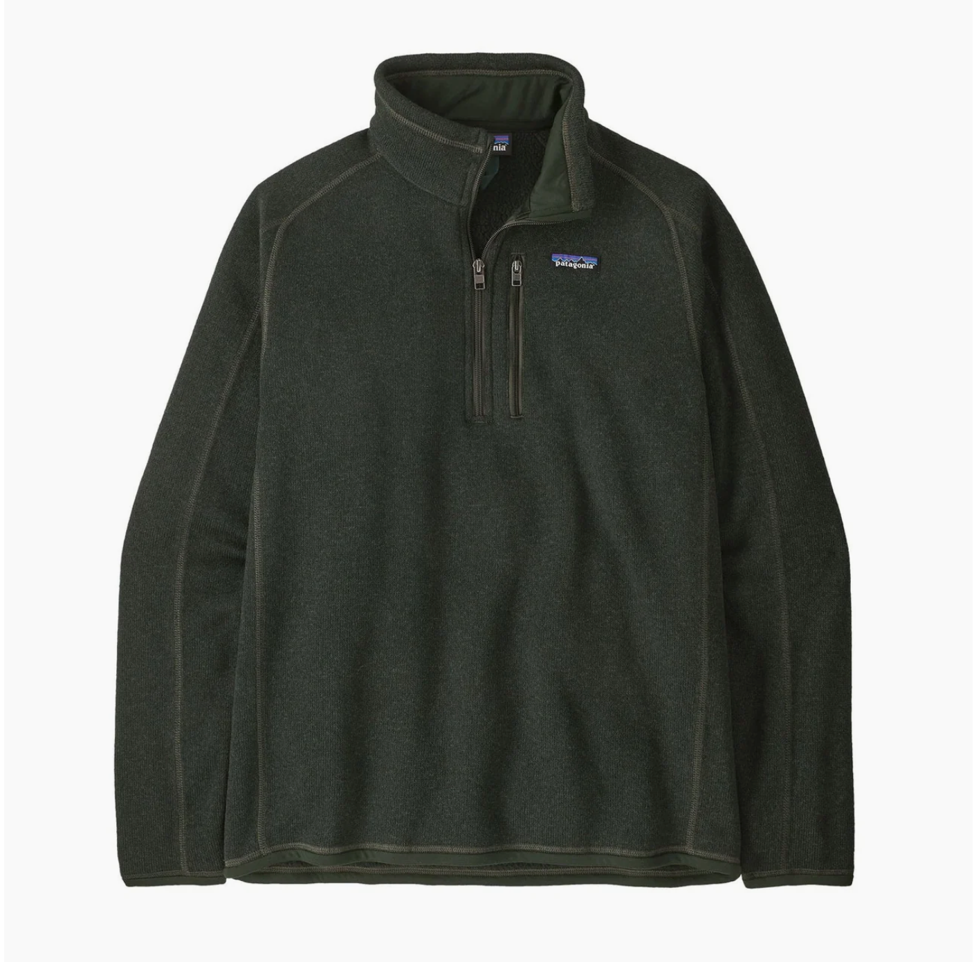 Patagonia Men's Better Sweater 1/4 Zip Old Growth Green