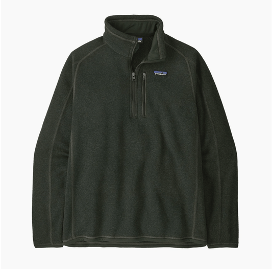 Patagonia Men's Better Sweater 1/4 Zip Old Growth Green - Brekken's