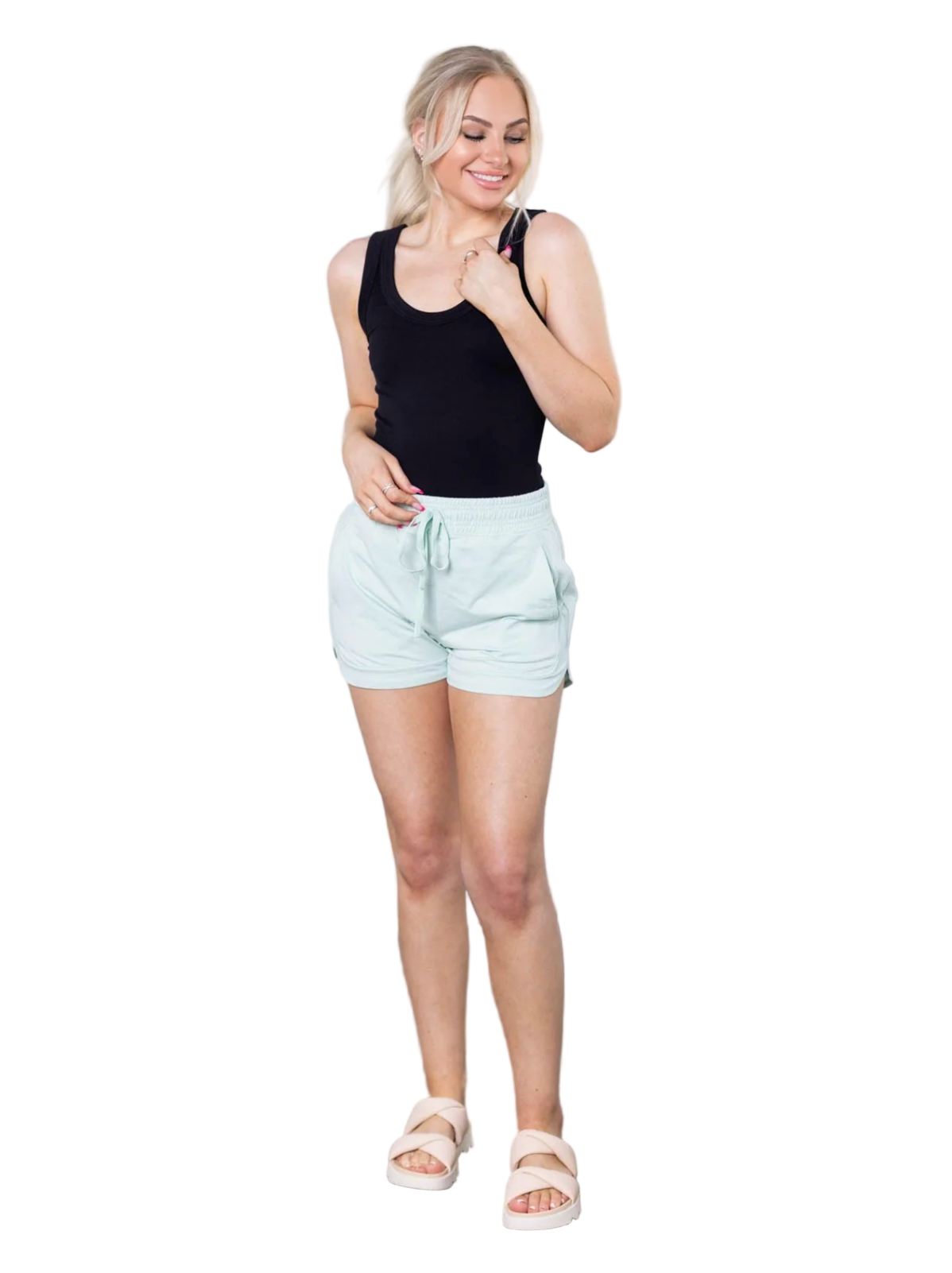 Nikibiki Women's Reversible Ribbed Tank Top