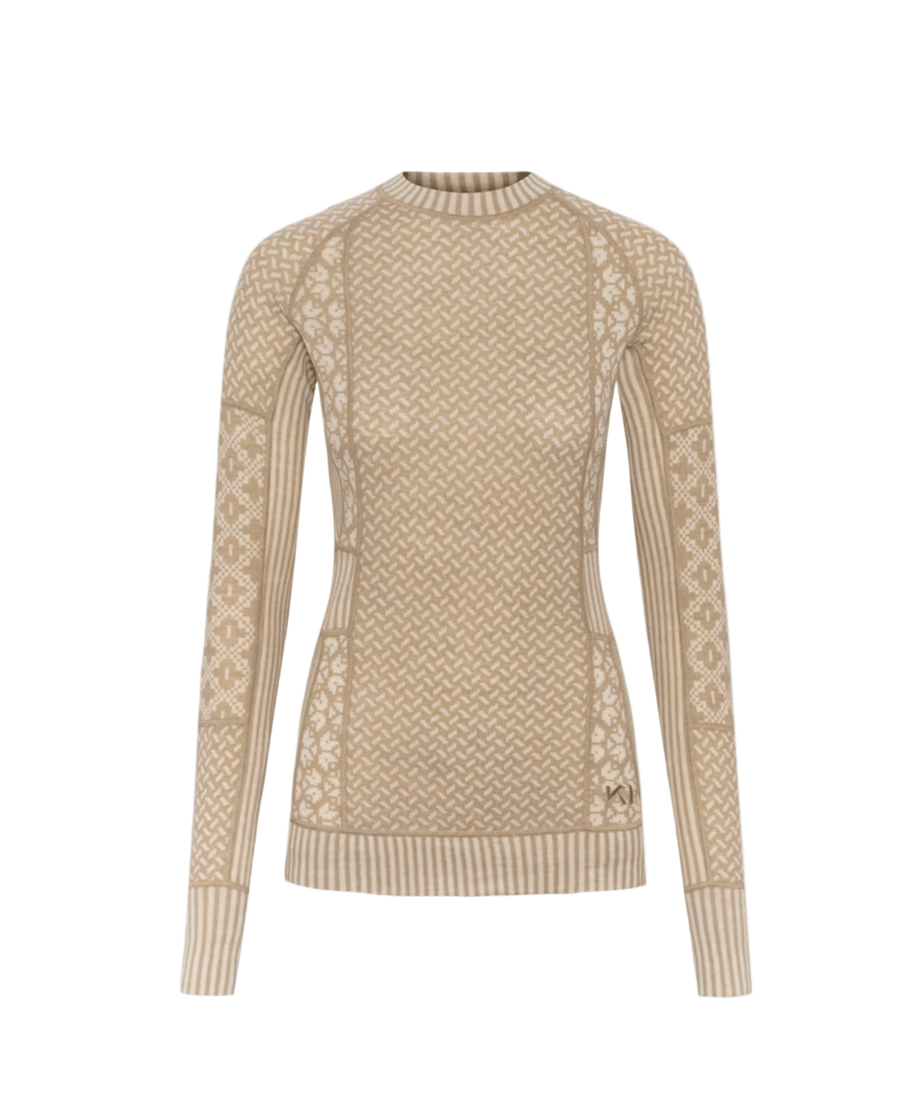 Kari Traa Women's Smekker Long Sleeve Baselayer Mocha