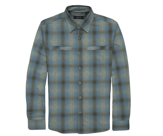 Dakota Grizzly Men's Landon Stretch Flannel Crystal Falls