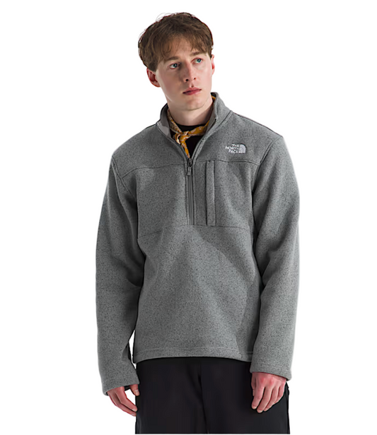 The North Face Men's Gordon Lyons ¼ Zip TNF Medium Grey Heather