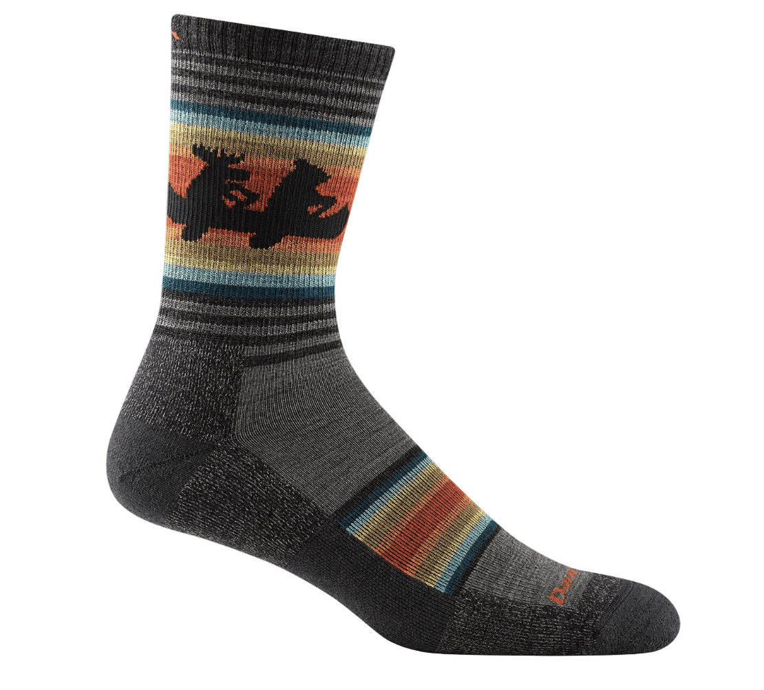 Darn Tough Men’s Willoughby Micro Crew Lightweight With Cushion Taupe