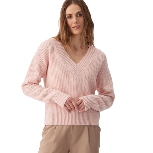 Lole Women’s Verdun V-Neck Sweater Ballerina Heather