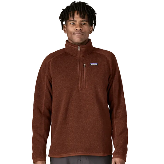 Patagonia Men's Better Sweater 1/4 Zip Dried Vanilla