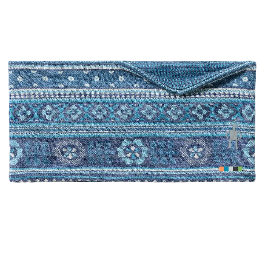 Smartwool Thermal Merino Reversible Headband Nightfall Fair Isle Fun