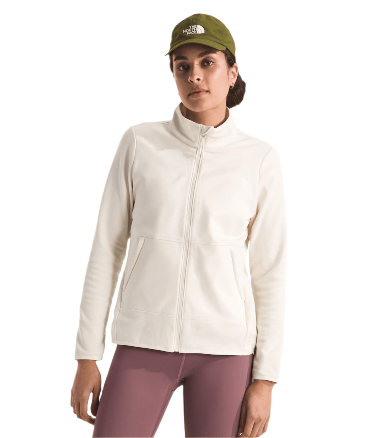 The North Face Women's Canyonlands Full Zip White Dune Heather - Brekken's