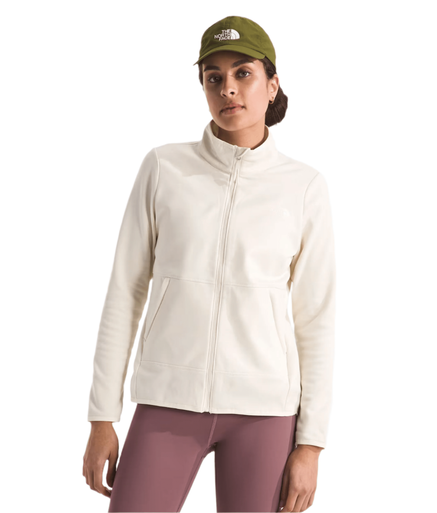 The North Face Women's Canyonlands Full Zip White Dune Heather - Brekken's
