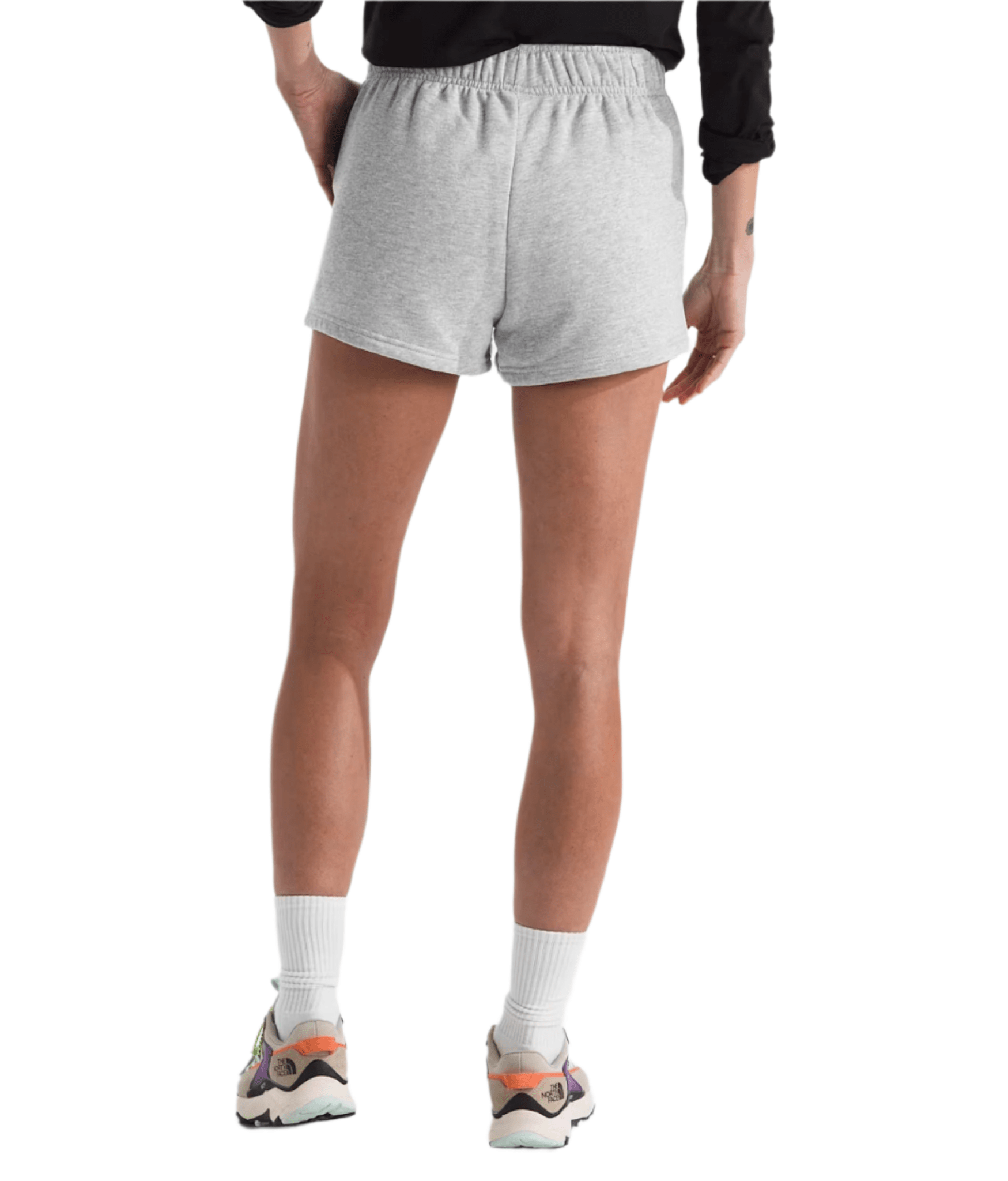 The North Face Women's Core Short TNF Light Grey Heather/TNF White - Brekken's