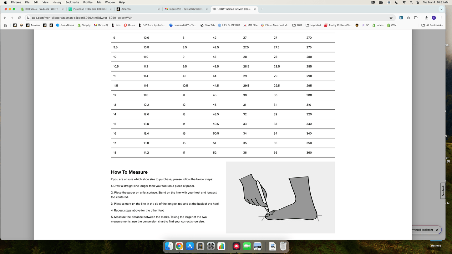 UGG® Men's Tasman GTX Black