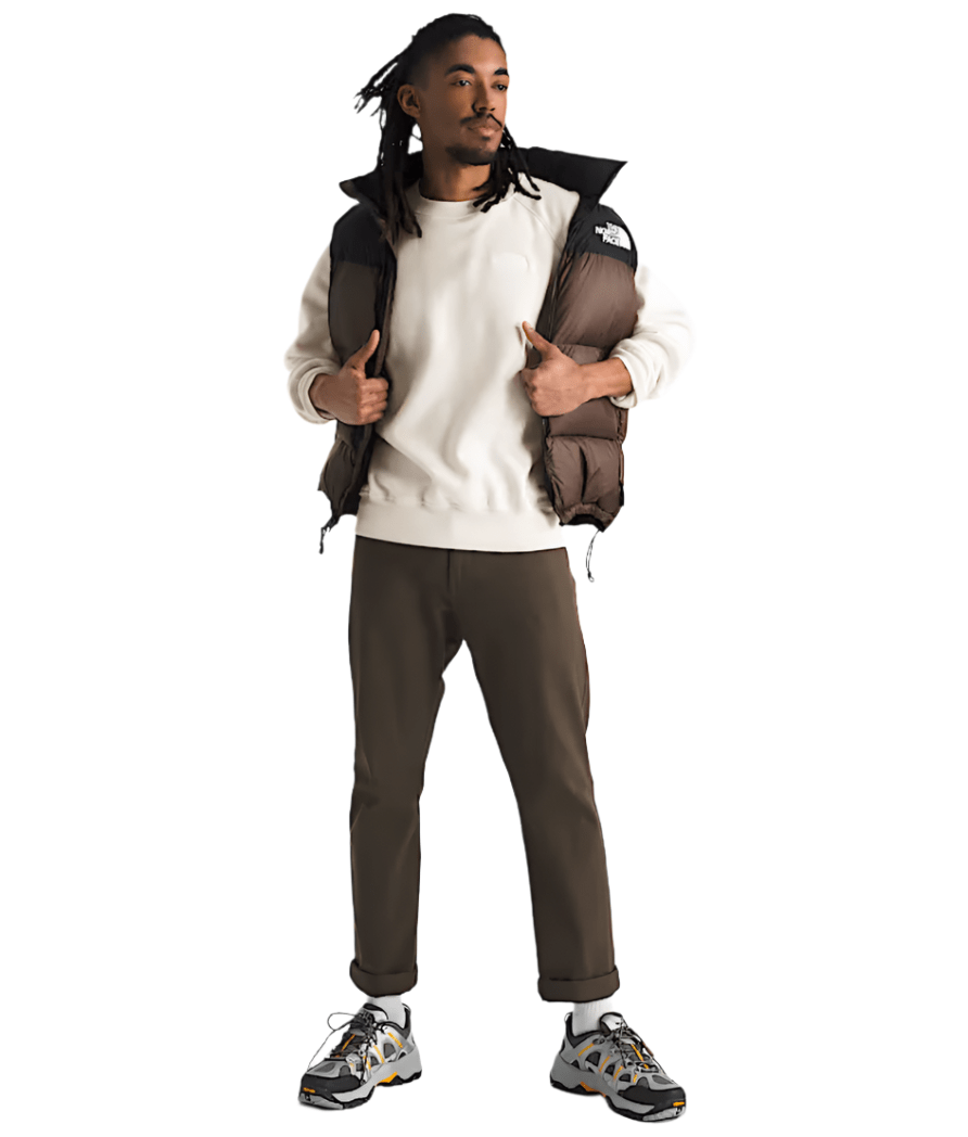 The North Face Men's Evolution Crew White Dune/TNF White - Brekken's