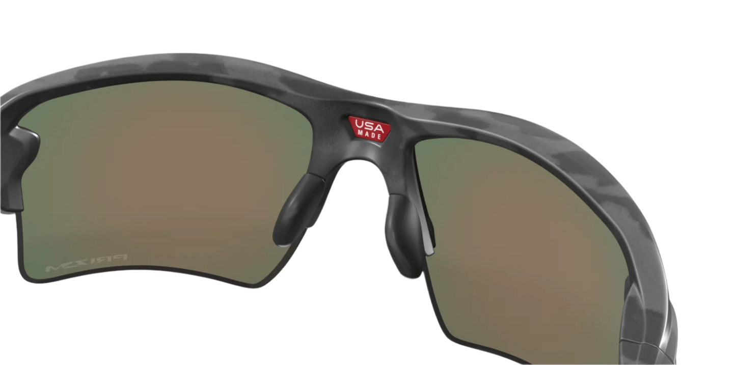 Oakley Flak 2.0 XL Matte Black Camo Prizm Ruby - Brekken's