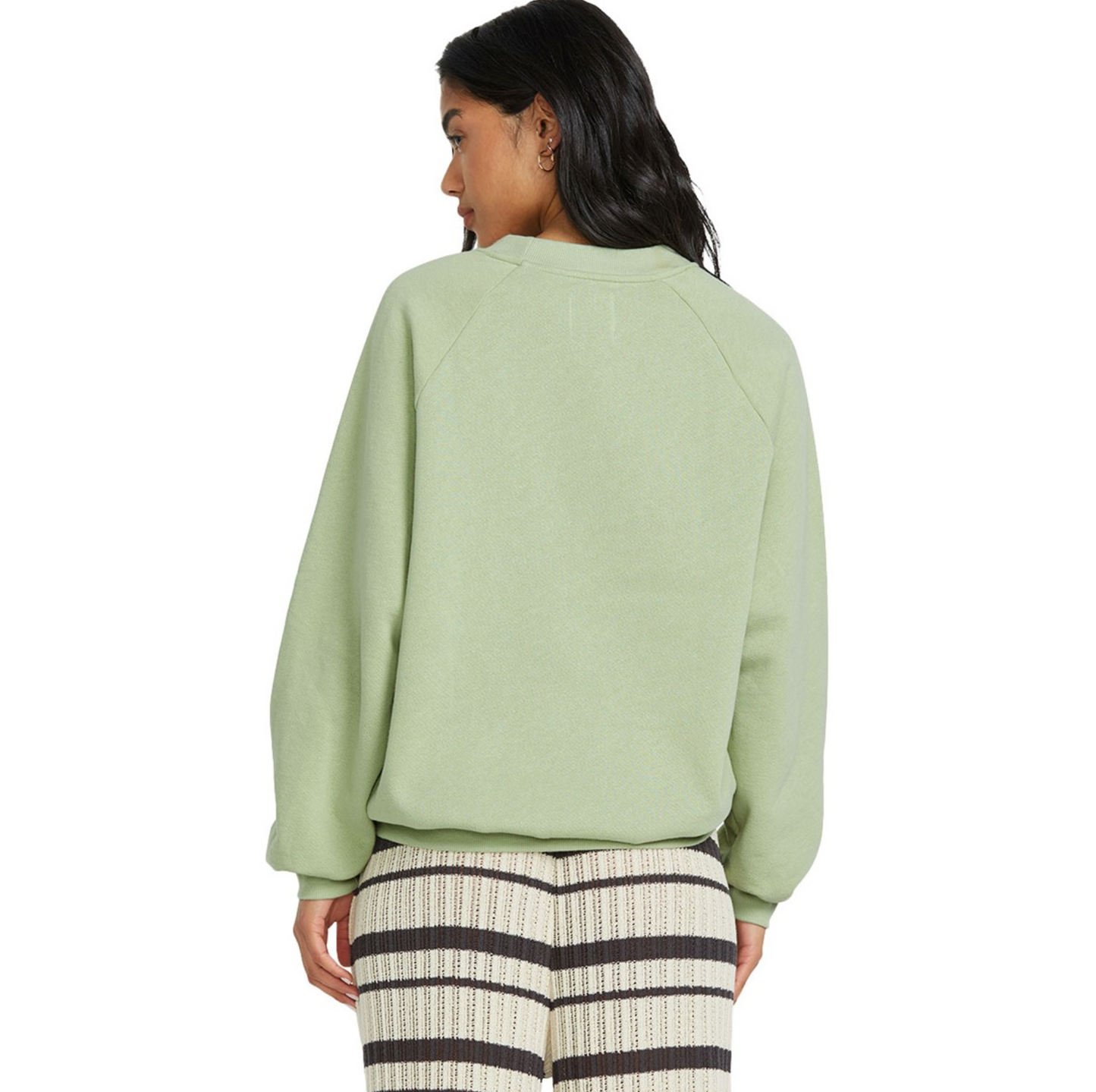 Billabong Women's The Waves Crew FLC Pistachio