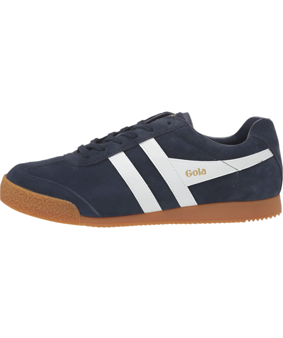 Gola Women's Harrier Suede Sneakers Navy White