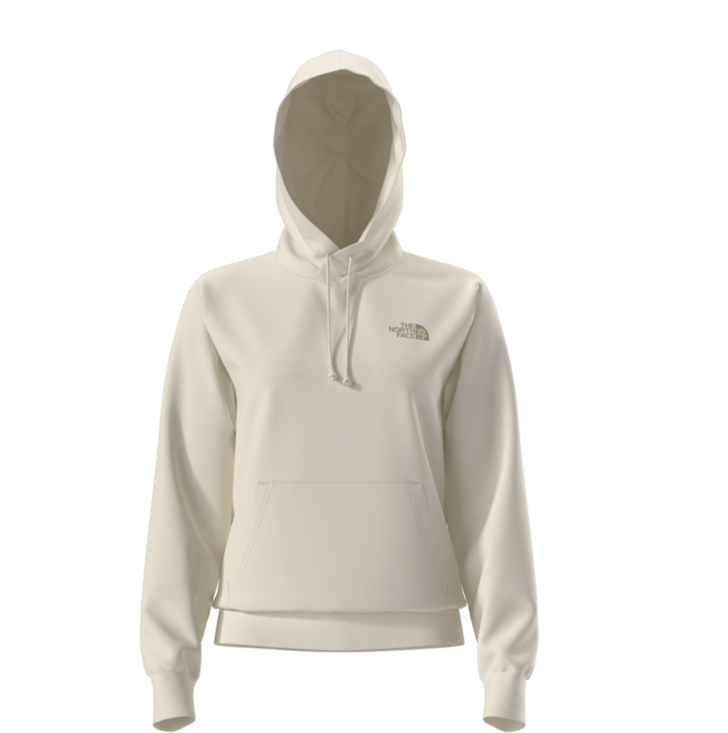 The North Face Women's Evolution Floral - Cloud Hoodie—Graphic White Dune - Brekken's