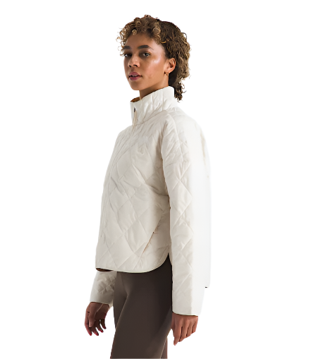 The North Face Women's Diamond Peak Insulated Jacket White Dune