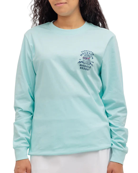 Waggle Unisex Shred With Sass LS Shirt