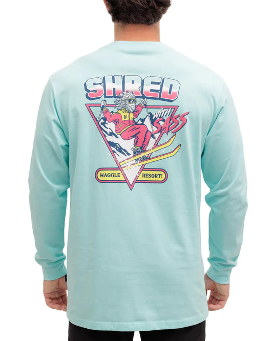 Waggle Unisex Shred With Sass LS Shirt
