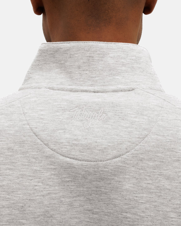Waggle Men's Sunday Quarter Zip Stone