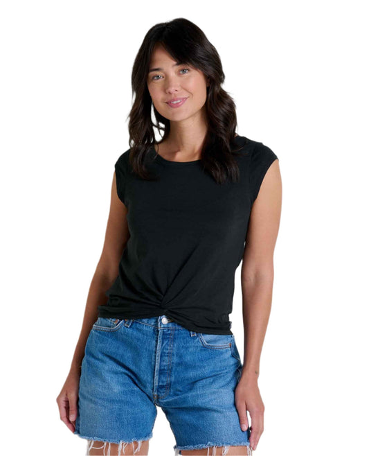 Toad&Co Women's Anza SS Shirt Black - Brekken's