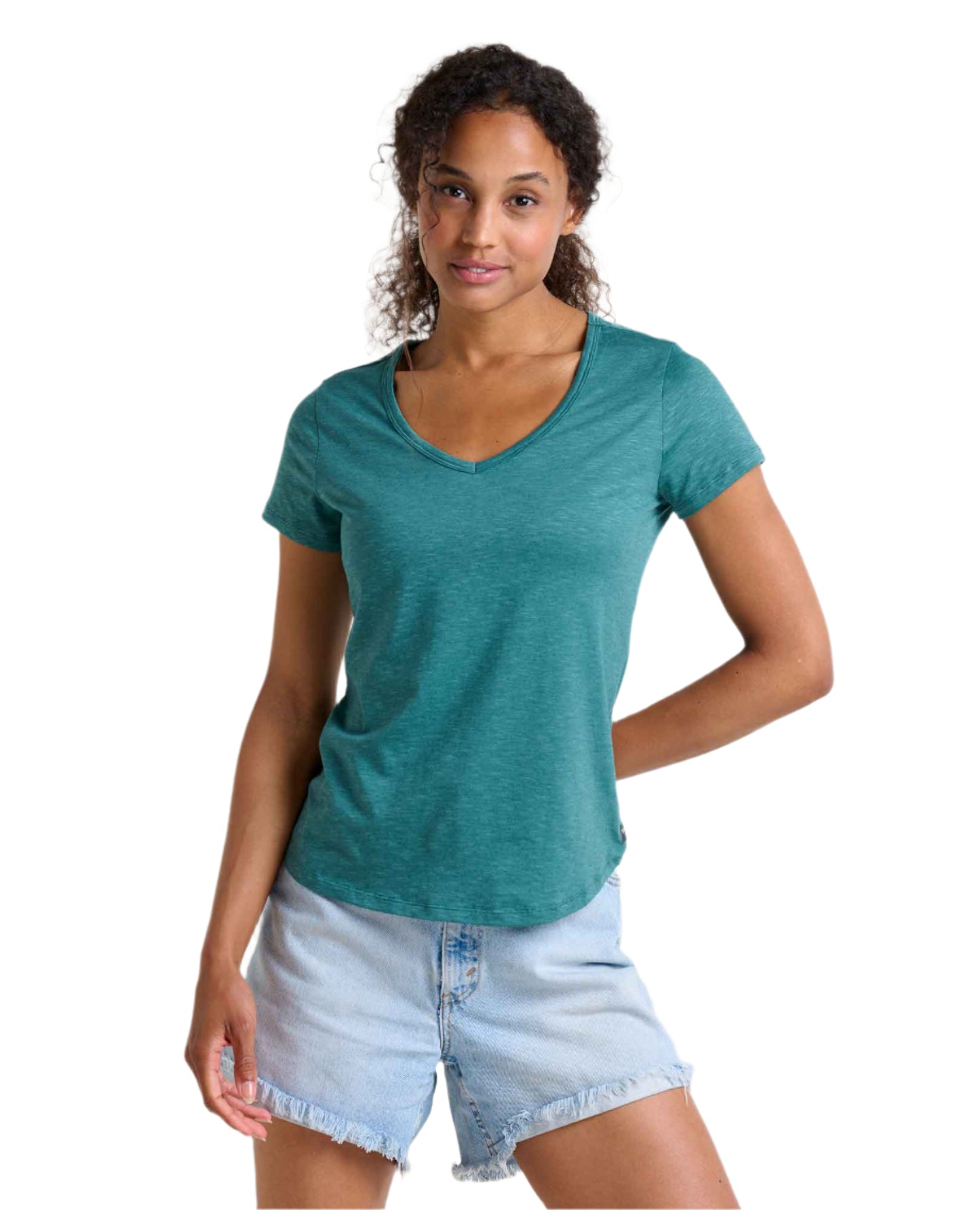 Toad and Co. Women's Marley V Tee Jasper - Brekken's