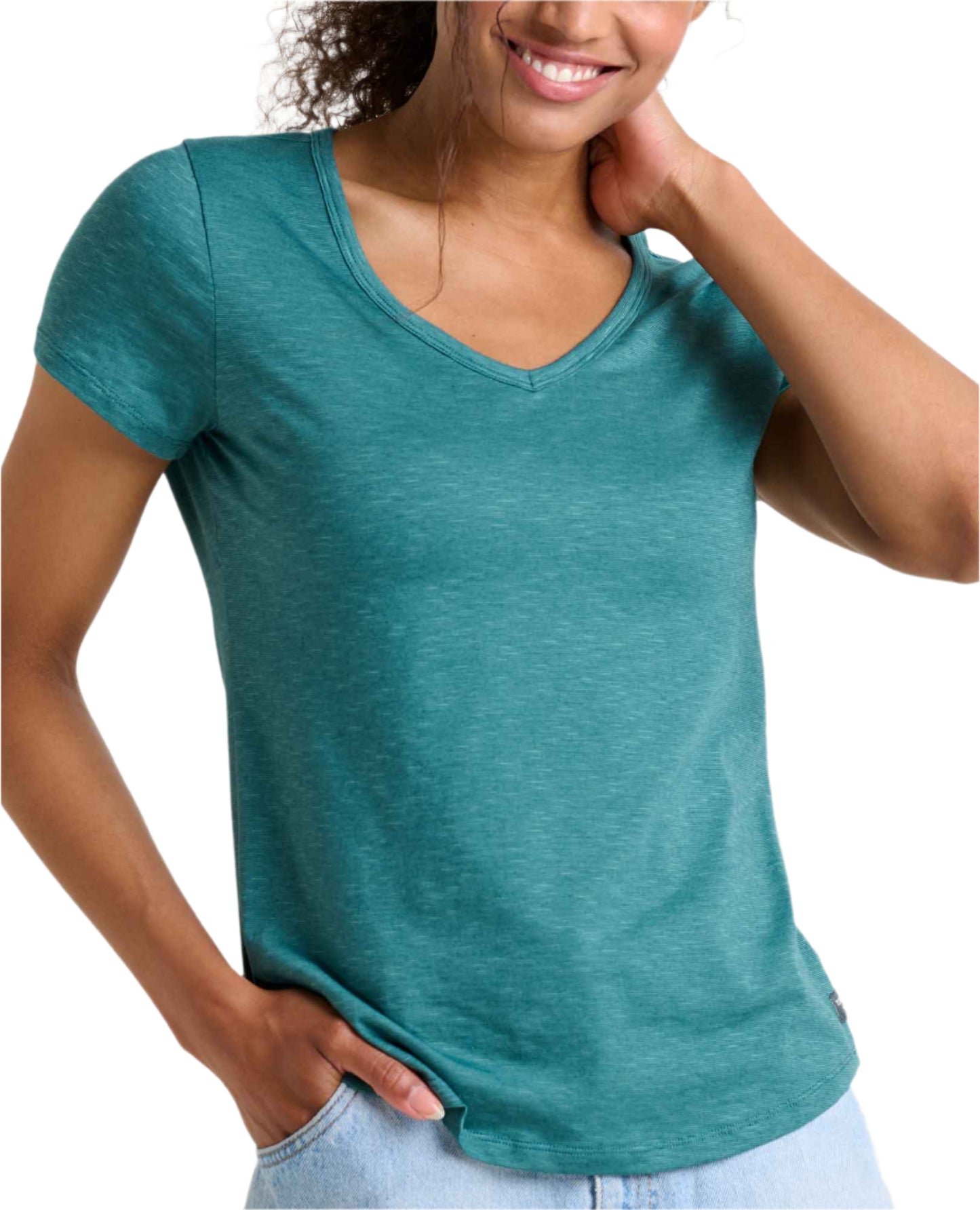 Toad and Co. Women's Marley V Tee Jasper - Brekken's