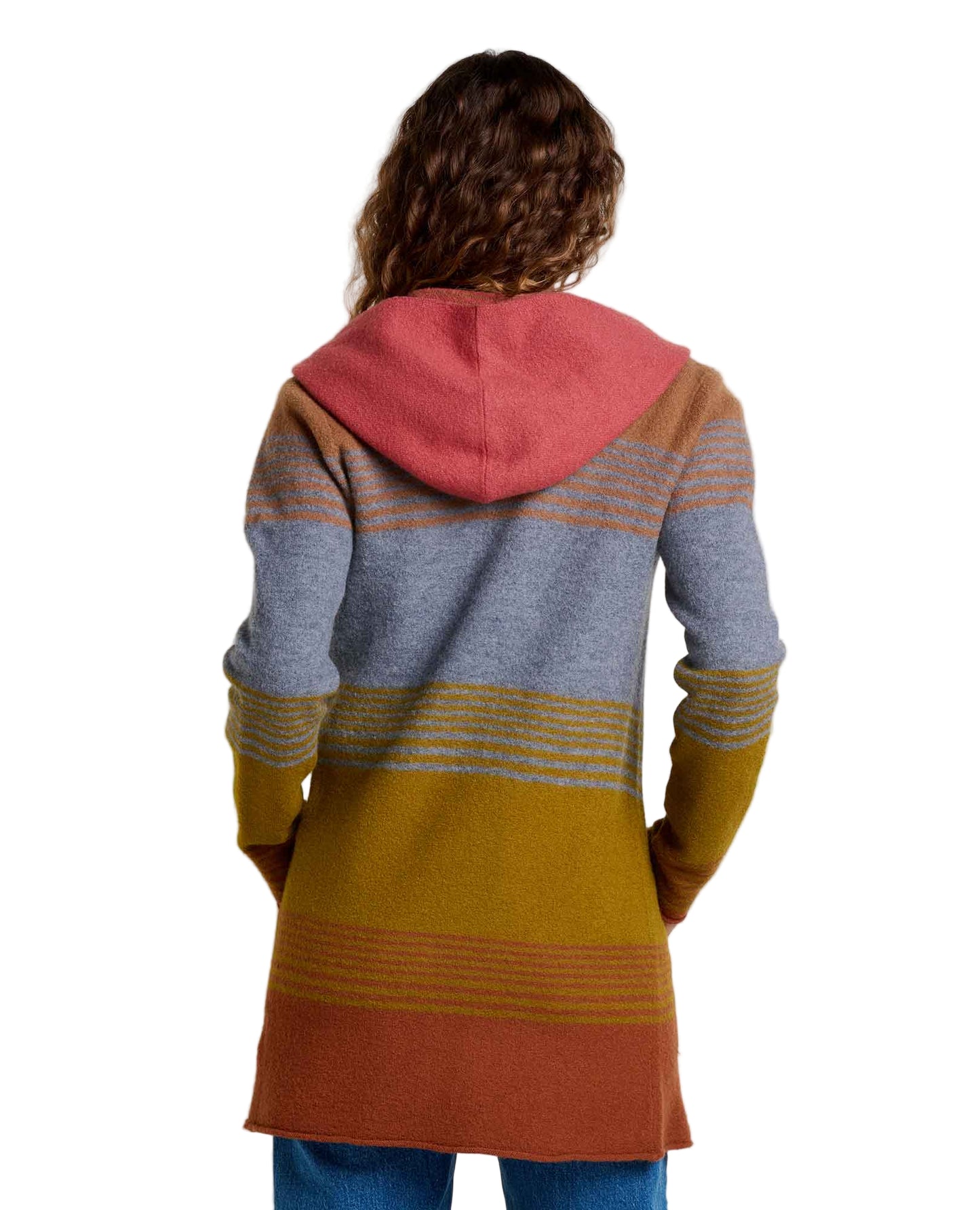 Toad&Co Women's Merino Heartfelt Hoodie Coyote Ombre