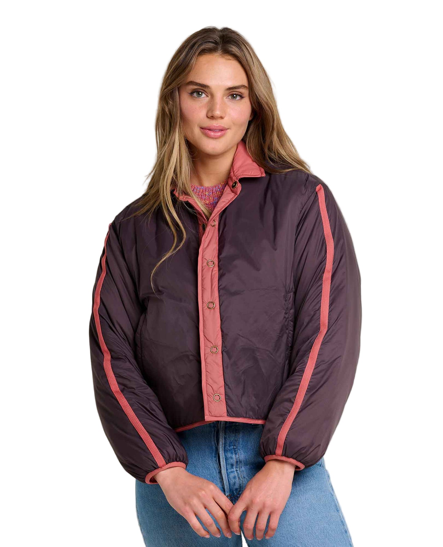 Toad Women’s Nomader Reversible Jacket Dusty Cedar & Raisin