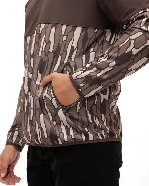 Waggle Men's Timber Zenith Zip Hoodie Timber