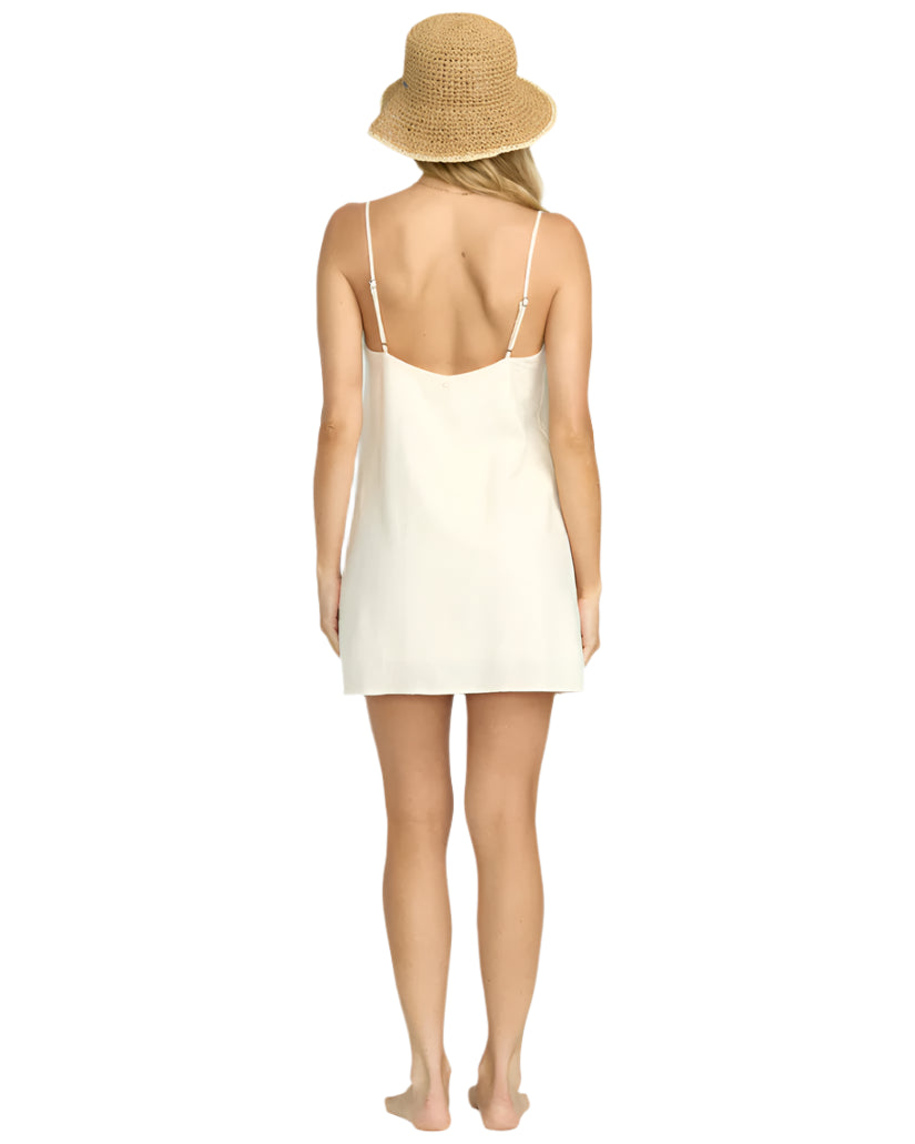 Billabong Women's Summer Love Dress Salt Crystal