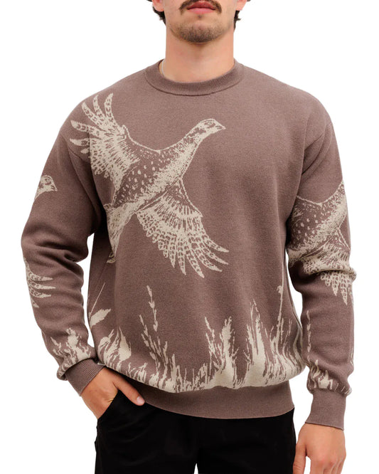 Waggle Unisex Upland Wildknit Crewneck Sweater