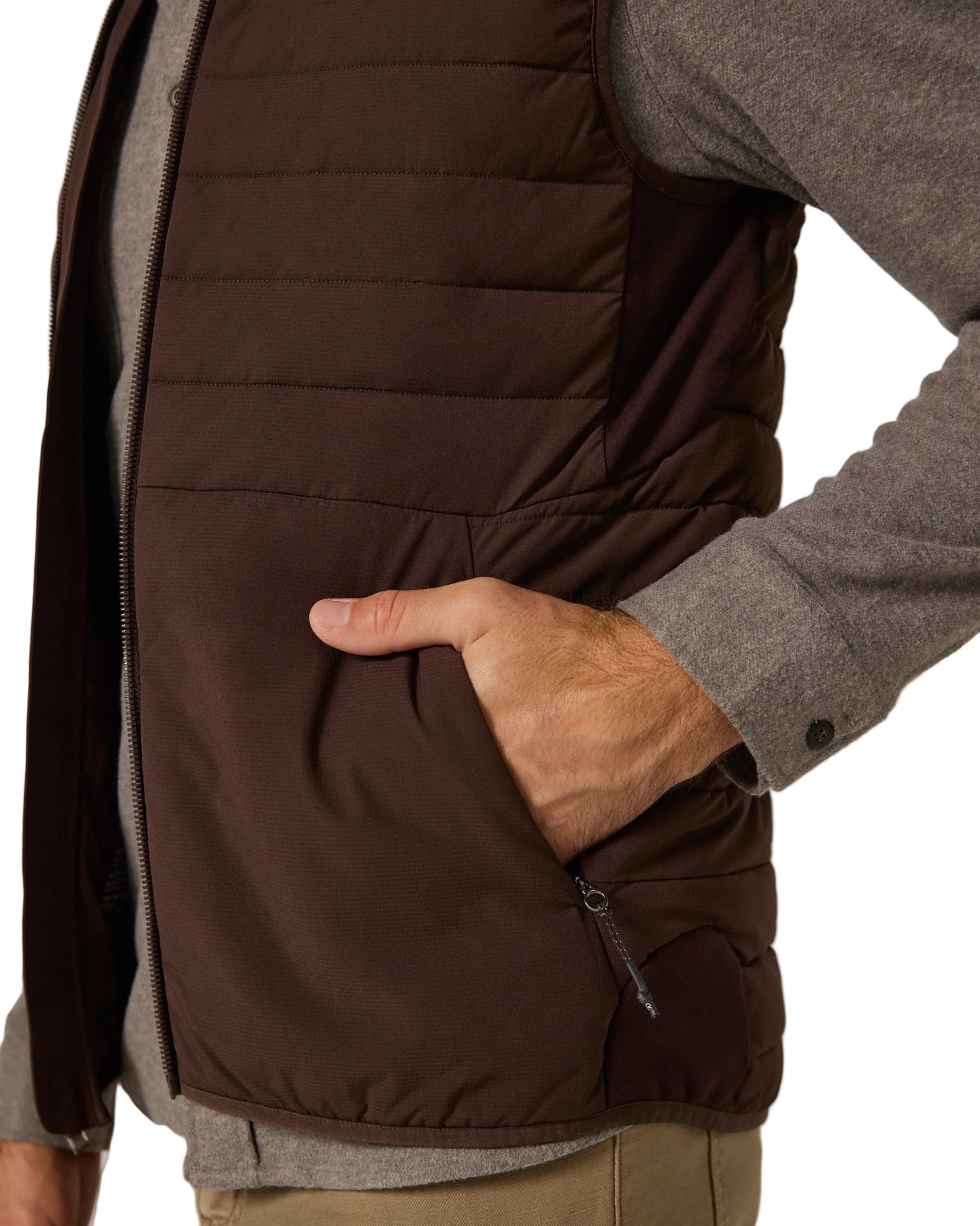 7 Diamonds Men’s Atlas Vest Bordeaux