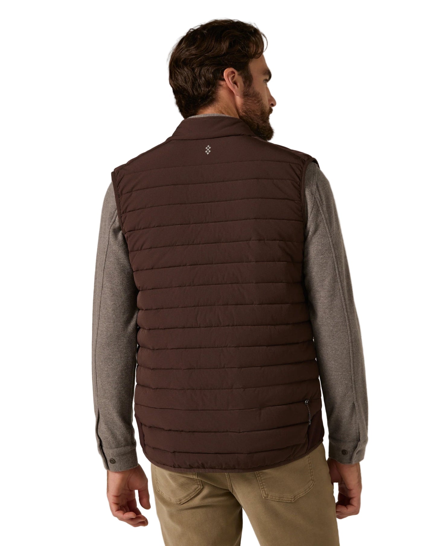 7 Diamonds Men’s Atlas Vest Bordeaux