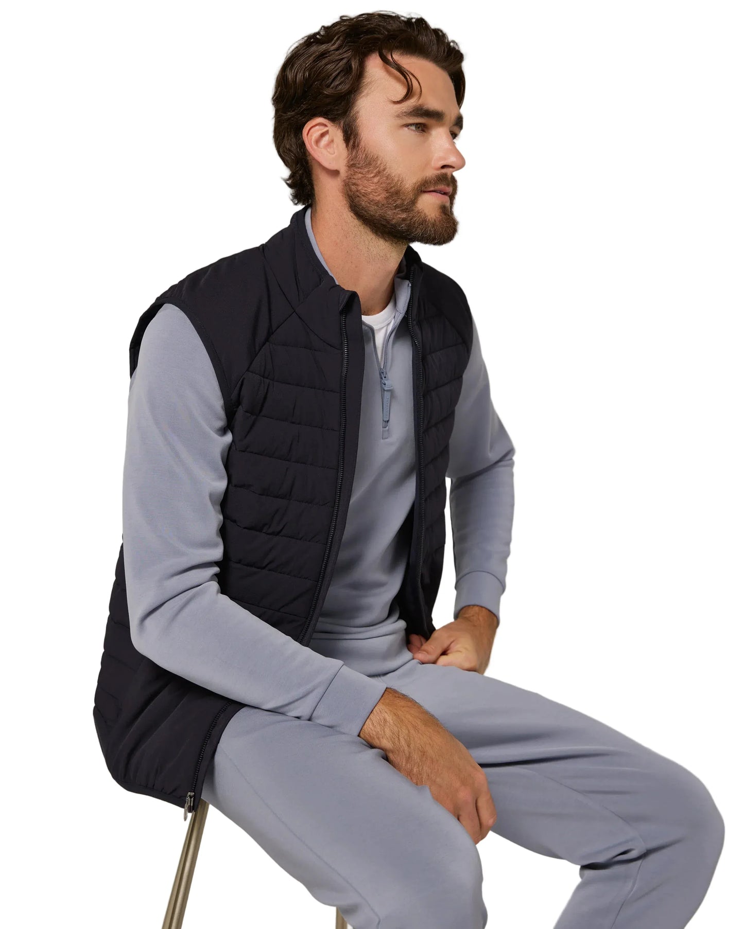 7 Diamonds Men’s Atlas Vest Navy