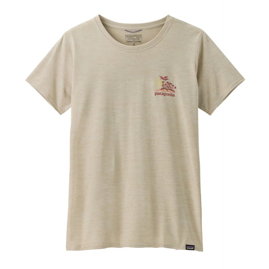 Patagonia Women's Cap Cool Daily Graphic Shirt - Waters Palm Island: Pumice X - Dye - Brekken's