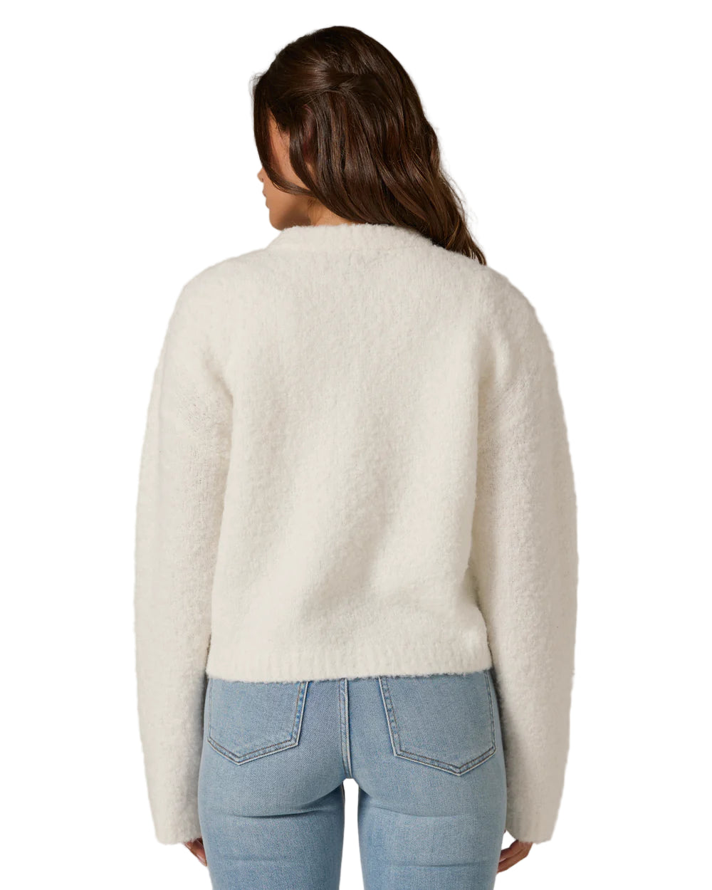 7 Diamonds Women’s Emma Crewneck Sweater Ivory