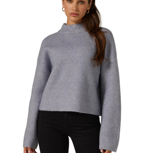 7 Diamonds Women’s Wren Knitted Sweater Dusk Blue