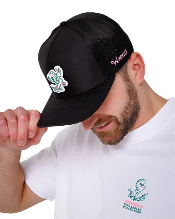 Waggle Skipper Hat Black - Brekken's