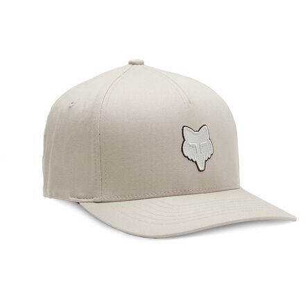 Fox Men's Fox Head Flexfit Hat Vintage White - Brekken's